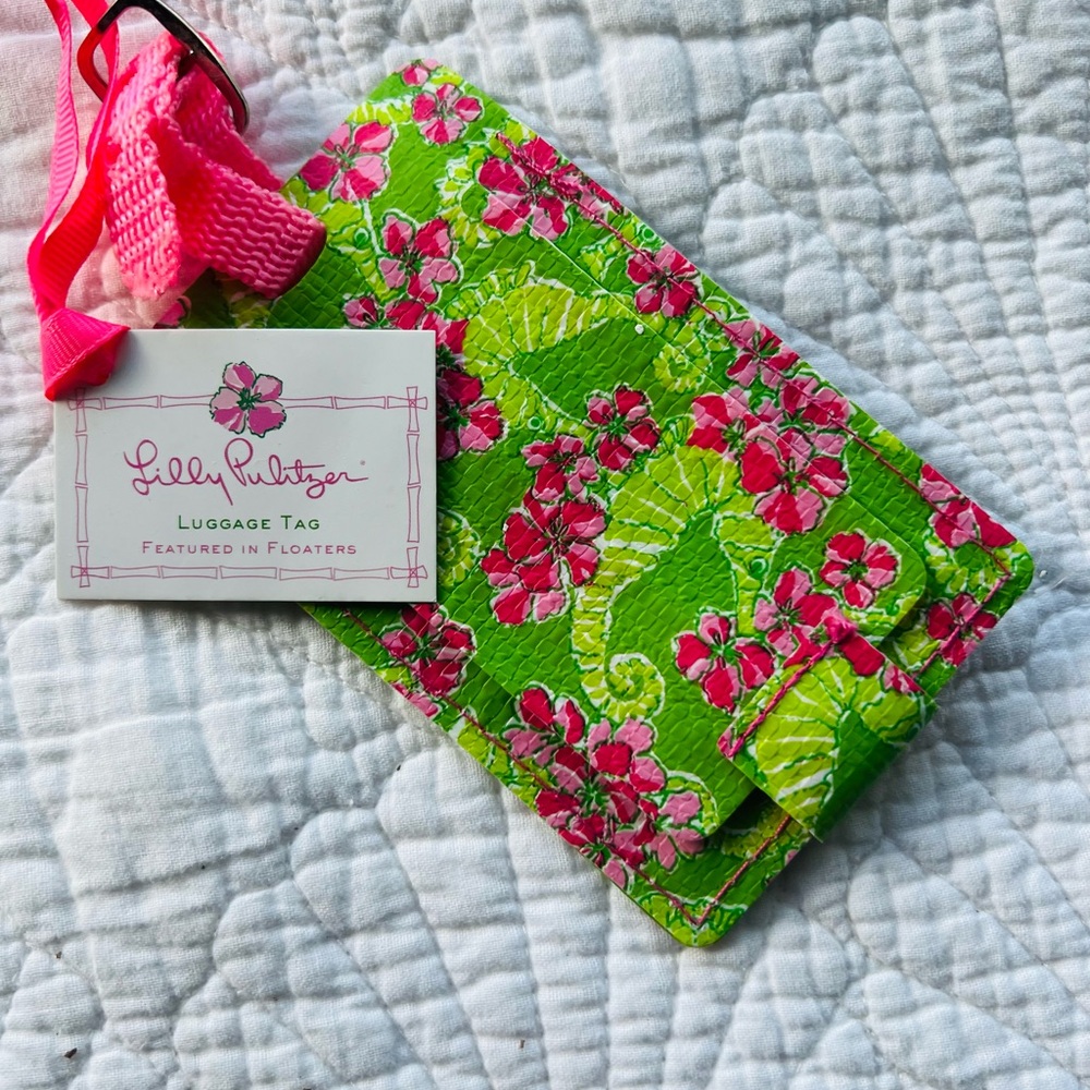 Lilly Pulitzer Luggage Tag